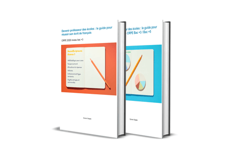 Couvertures des Guides inclus dans le pack Écrit (bac + 5)